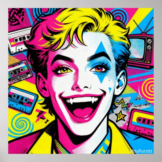 LIVING IN THE EIGHTIES POSTER (Vorne)