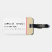 Living La Vida Lola Scooter Grafik Gepäckanhänger (Rückseite horizontal)