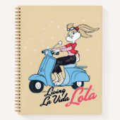 Living La Vida Lola Scooter Grafik Notizblock (Vorderseite)