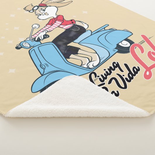 Living La Vida Lola Scooter Grafik Sherpadecke (3/4)