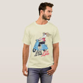 Living La Vida Lola Scooter Grafik T-Shirt (Vorne ganz)