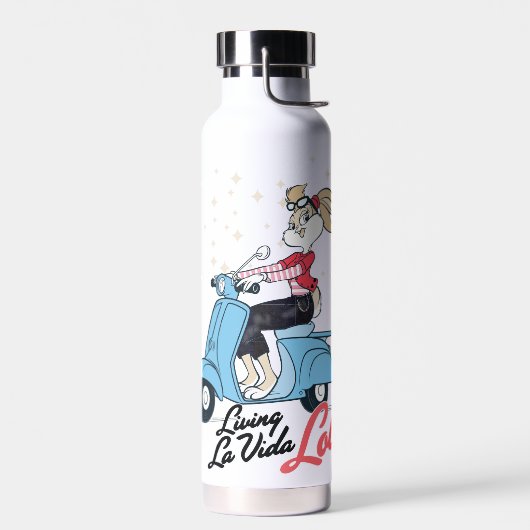 Living La Vida Lola Scooter Grafik Trinkflasche (Links)