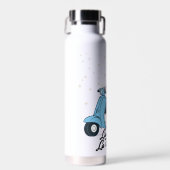 Living La Vida Lola Scooter Grafik Trinkflasche (Vorne)