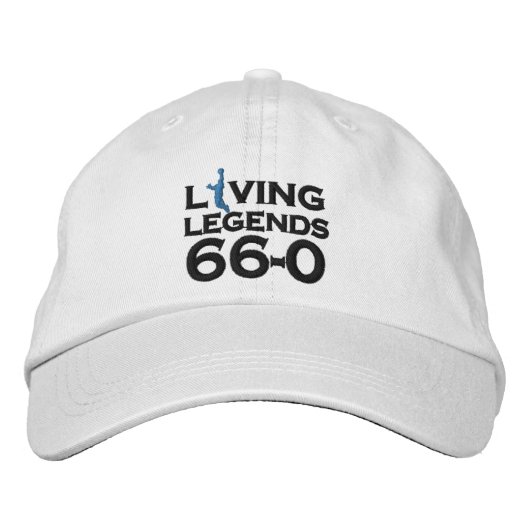 Living Legends 66-0 Embroidered Hat Bestickte Baseballkappe (Vorderseite)