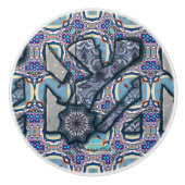 Living Metal No. 2 Keramikknauf (Vorderseite)