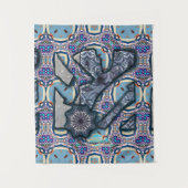 Living Metal No. 2 Wandteppich (Vorderseite)