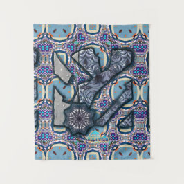 Living Metal No. 2 Wandteppich