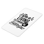 Living Testimony Bible Quote Christian Motivation Magnet (Linke Seite)
