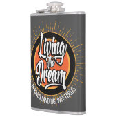 Living the Dream Flachmann (Links)