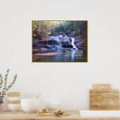 Living Water John 7:38 POSTER DRUCKEN (Küche)