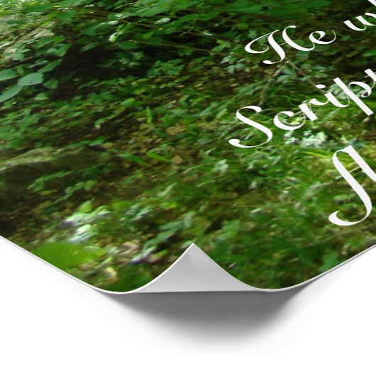 Living Water Poster (Ecke)