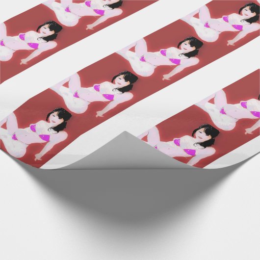 LivingDoll1 Geschenkpapier (Ecke)