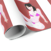 LivingDoll1 Geschenkpapier (Rolleneckpunkt)