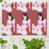 LivingDoll1 Handtuch (Gefaltet)