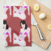 LivingDoll1 Handtuch (Viertel Falte)