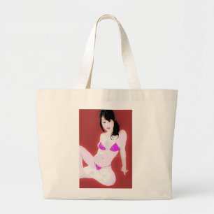 LivingDoll1 Jumbo Stoffbeutel