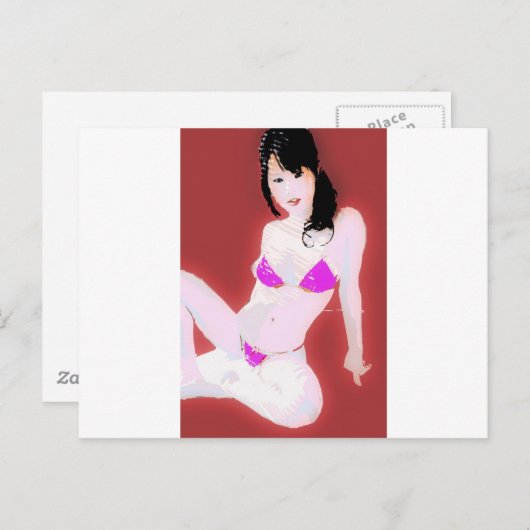 LivingDoll1 Postkarte (Vorne/Hinten)