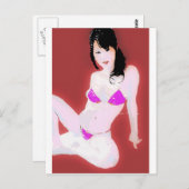 LivingDoll1 Postkarte (Vorne/Hinten)