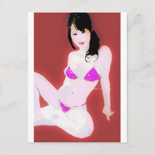 LivingDoll1 Postkarte