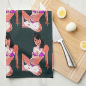 LivingDoll 2 Küchentuch (Viertel Falte)