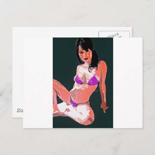 LivingDoll 2 Postkarte (Vorne/Hinten)