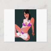 LivingDoll 2 Postkarte (Vorderseite)