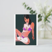 LivingDoll 2 Postkarte (Stehend Vorderseite)