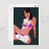 LivingDoll 2 Postkarte (Vorne/Hinten)