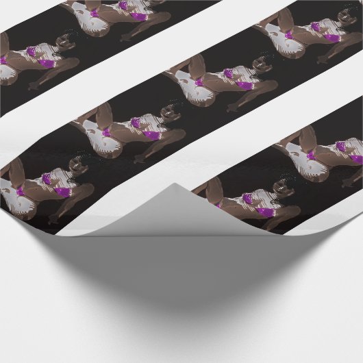 LivingDoll 3 Geschenkpapier (Ecke)