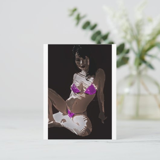 LivingDoll 3 Postkarte (Stehend Vorderseite)