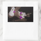 LivingDoll 3 Rechteckiger Aufkleber (Tasche)