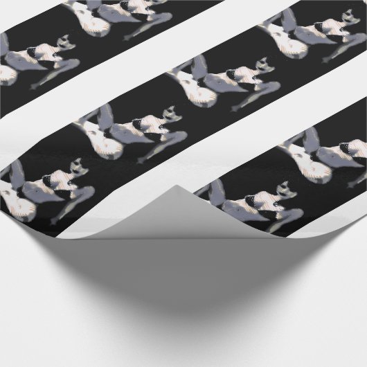 LivingDoll 4 Geschenkpapier (Ecke)