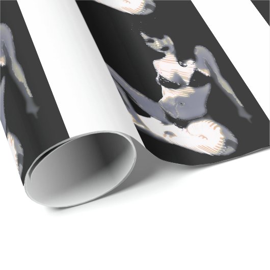 LivingDoll 4 Geschenkpapier (Rolleneckpunkt)