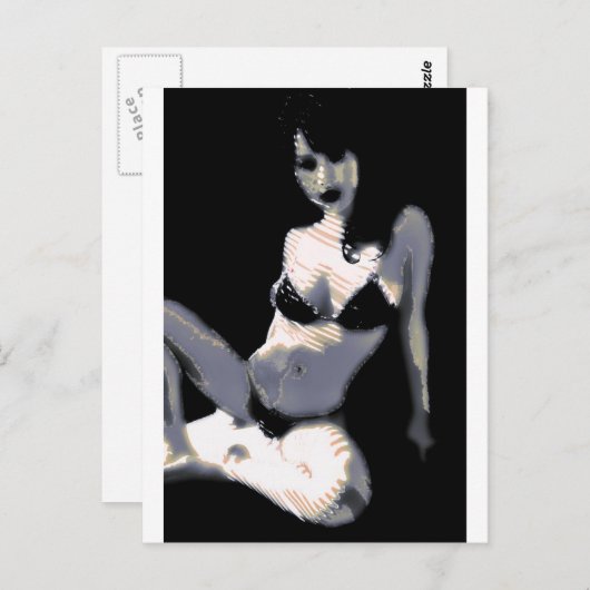 LivingDoll 4 Postkarte (Vorne/Hinten)