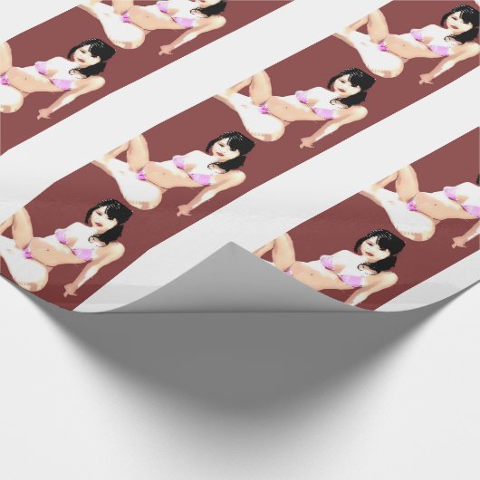 LivingDoll 5 Geschenkpapier (Ecke)