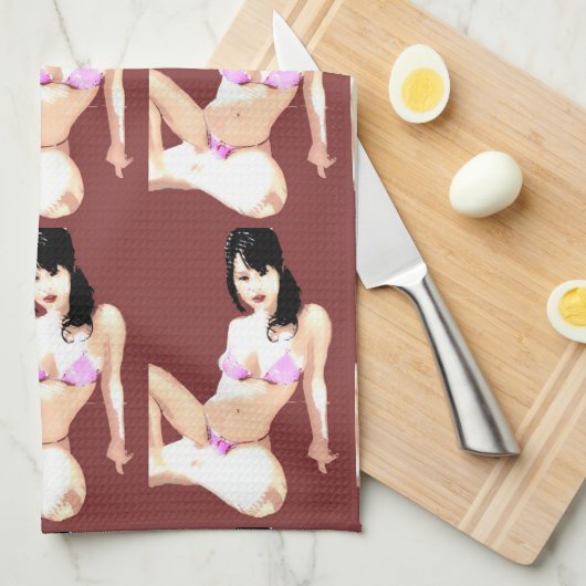 LivingDoll 5 Geschirrtuch (Viertel Falte)