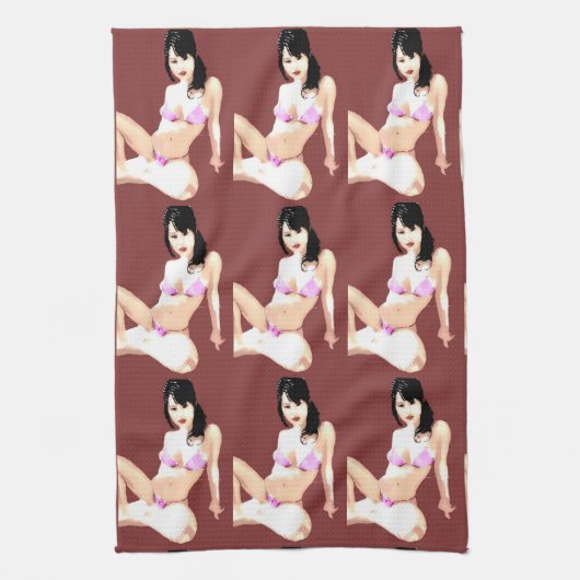 LivingDoll 5 Geschirrtuch (Vertikal)