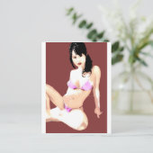 LivingDoll 5 Postkarte (Stehend Vorderseite)