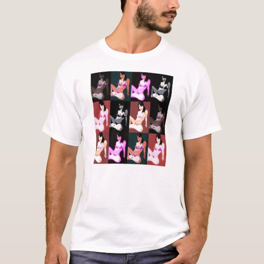 LivingDoll 7 Collage T-Shirt (Vorderseite)