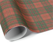 Livingston Ancient Original Scottish Tartan Geschenkpapier (Rolleneckpunkt)