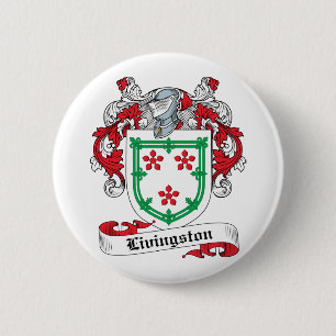 Livingston-Familienwappen Button