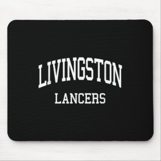 Livingston High School Hs Livingston Nj Retro Spor Mousepad