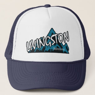 Livingston Montana Berg Truckerkappe