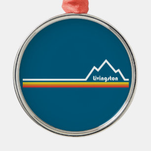 Livingston Montana Ornament Aus Metall