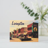 Livingston Montana Postcard Postkarte (Stehend Vorderseite)
