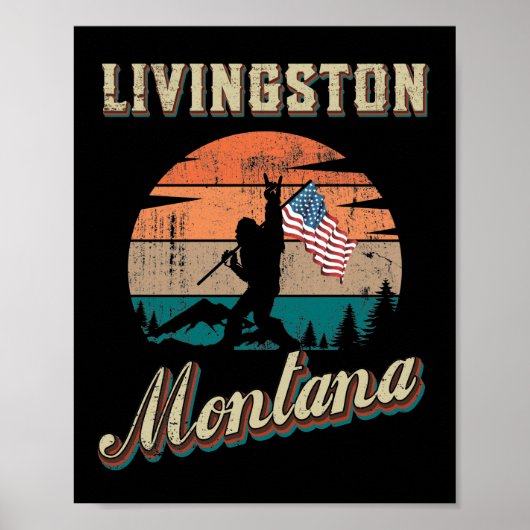 Livingston Montana Poster (Vorne)