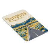 Livingston USA Magnet (Rechte Seite)