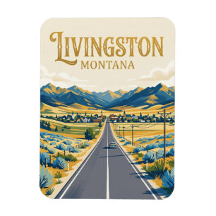 Livingston USA Magnet