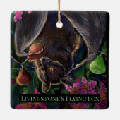 Livingstone Fling Fox Keramikornament (Rückseite)