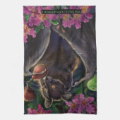 Livingstone Flying Fox Geschirrtuch (Vertikal)